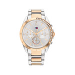 Montre Tommy Hilfiger femme acier bicolore rose - vue 1
