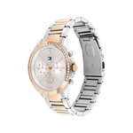 Montre Tommy Hilfiger femme acier bicolore rose - vue 2