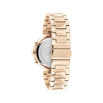 Montre Tommy Hilfiger femme acier doré rose - vue 3