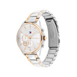 Montre Tommy Hilfiger femme acier bicolore rose - vue 2