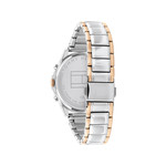 Montre Tommy Hilfiger femme acier bicolore rose - vue 3