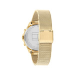 Montre Tommy Hilfiger femme acier doré - vue 3