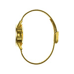 Montre Lip femme automatique métal doré - vue 2