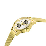 Montre Lip femme automatique métal doré - vue D2