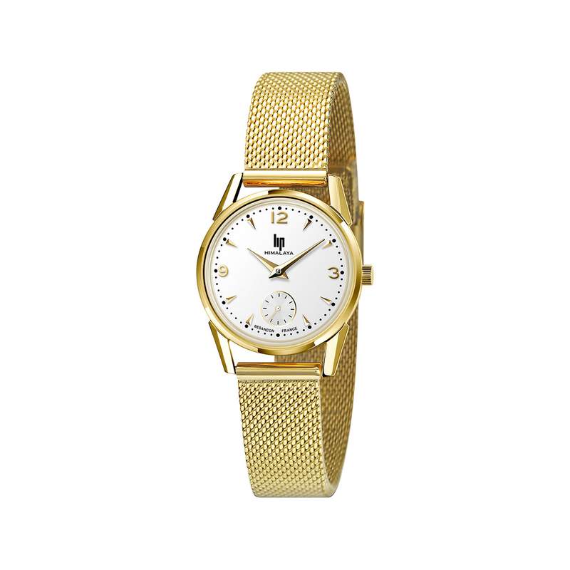 Montre Lip femme acier doré - vue 1