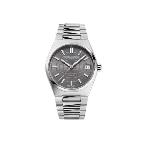 Montre Frédérique Constant femme automatique acier et caoutchouc