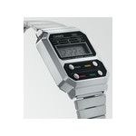 Montre Casio mixte résine bracelet acier - vue 2