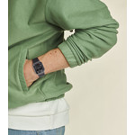 Montre Casio mixte résine gris bracelet acier gris - vue porté 1