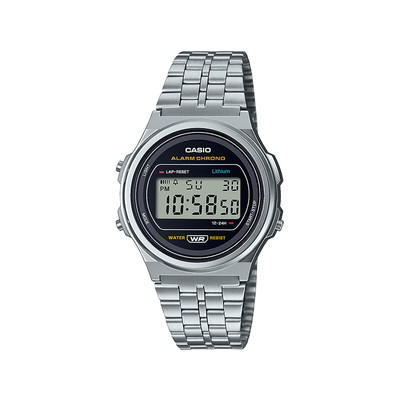 Montre Casio mixte résine bracelet acier