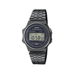 Montre Casio mixte résine gris bracelet acier gris - vue 1