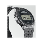 Montre Casio mixte résine gris bracelet acier gris - vue 2