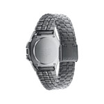 Montre Casio mixte résine gris bracelet acier gris - vue 3