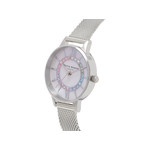 Montre Olivia Burton femme acier bracelet maille milanaise - vue 2