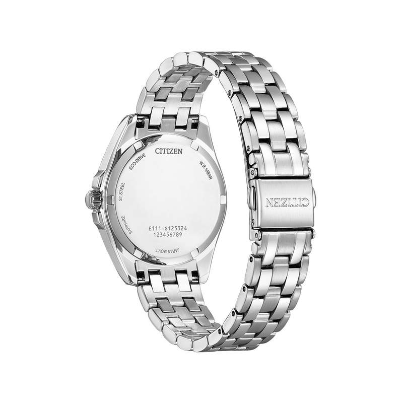 Montre Citizen femme Eco Drive acier - vue 3