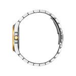 Montre Citizen femme Eco Drive acier bicolore jaune - vue 2