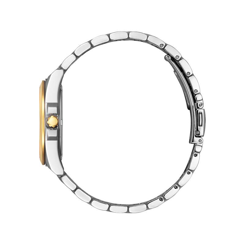 Citizen dameshorloge Eco Drive tweekleurig geel staal - afbeelding 2
