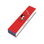Montre Swatch mixte matériaux biosourcés rouges motif Peanuts - vue 4