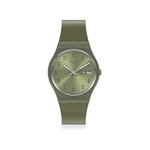 Montre Swatch mixte plastique vert - vue 1
