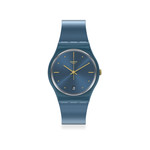 Montre Swatch mixte plastique bleu - vue 1
