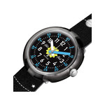 Montre Flik Flak enfant noir matériaux biosourcés - vue 2