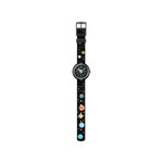 Montre Flik Flak enfant noir matériaux biosourcés - vue 3