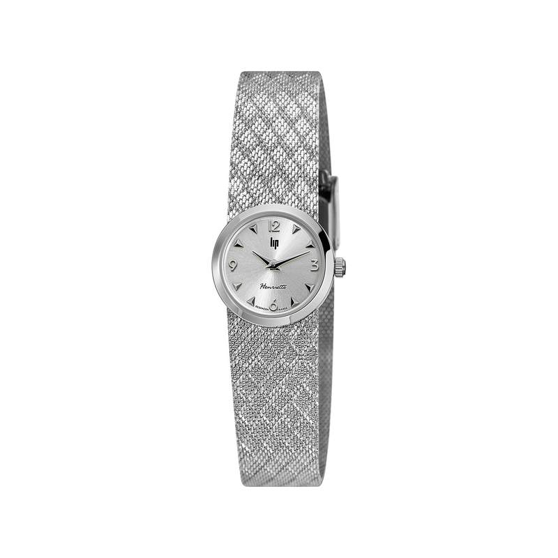 Montre Lip femme acier bracelet métal - vue 1