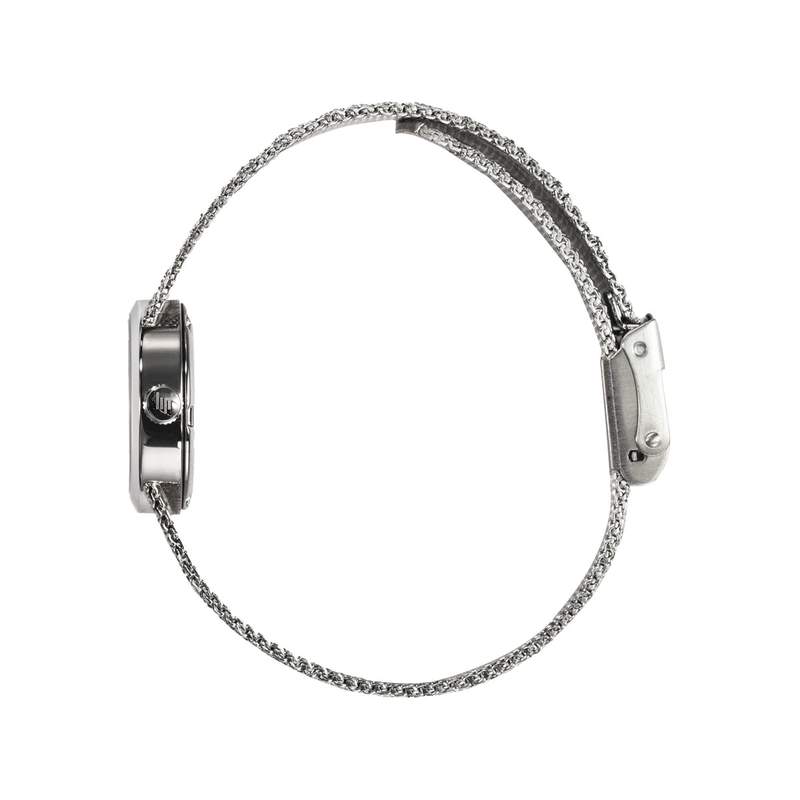 Montre Lip femme acier bracelet métal - vue 2