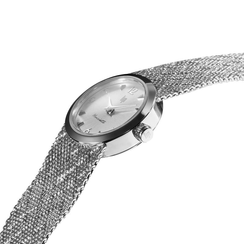 Montre Lip femme acier bracelet métal - vue D2