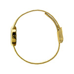 Montre Lip femme acier bracelet métal doré - vue 2