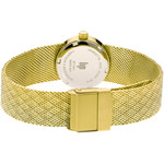 Montre Lip femme acier bracelet métal doré - vue 3