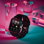 Montre Lotus mixte connectée acier bracelet acier doré rose maille milanaise - vue D3