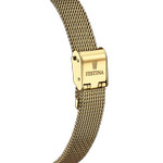 Montre Festina femme acier doré maille milanaise - vue D2
