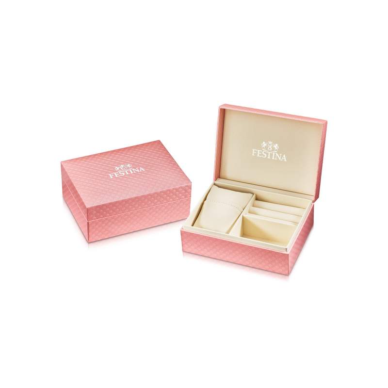 Montre Festina femme bracelet acier - vue D5