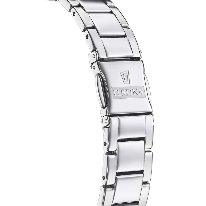 Montre Festina femme acier bracelet acier - vue D2