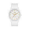 Montre Ice watch femme solaire bracelet plastique blanc - vue V1