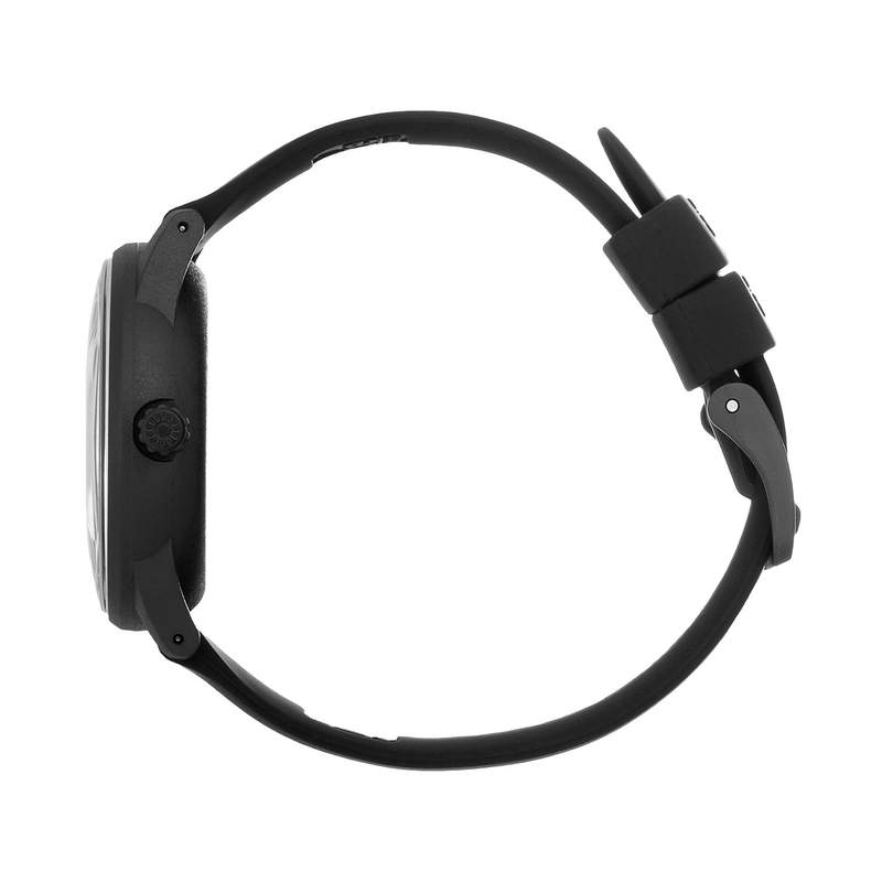 Montre Ice Watch femme solaire bracelet plastique noir - vue 2