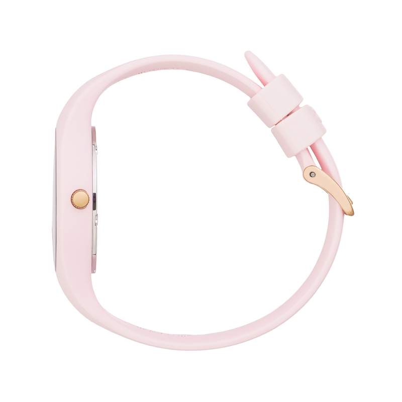 Montre Ice Watch femme bracelet silicone rose - vue 2