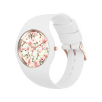 Montre Ice Watch femme bracelet silicone blanc - vue 4