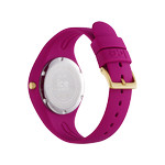 Montre Ice Watch femme bracelet silicone rose - vue 3