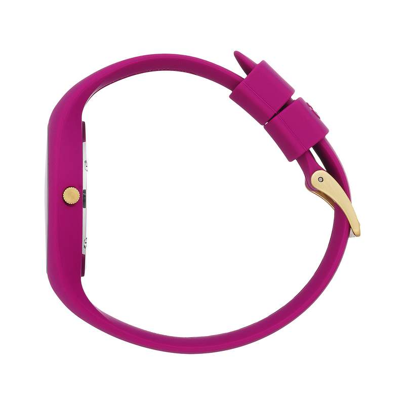 Montre Ice Watch femme bracelet silicone rose - vue 2
