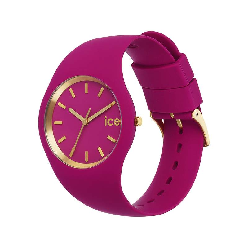 Montre Ice Watch femme bracelet silicone rose - vue 4