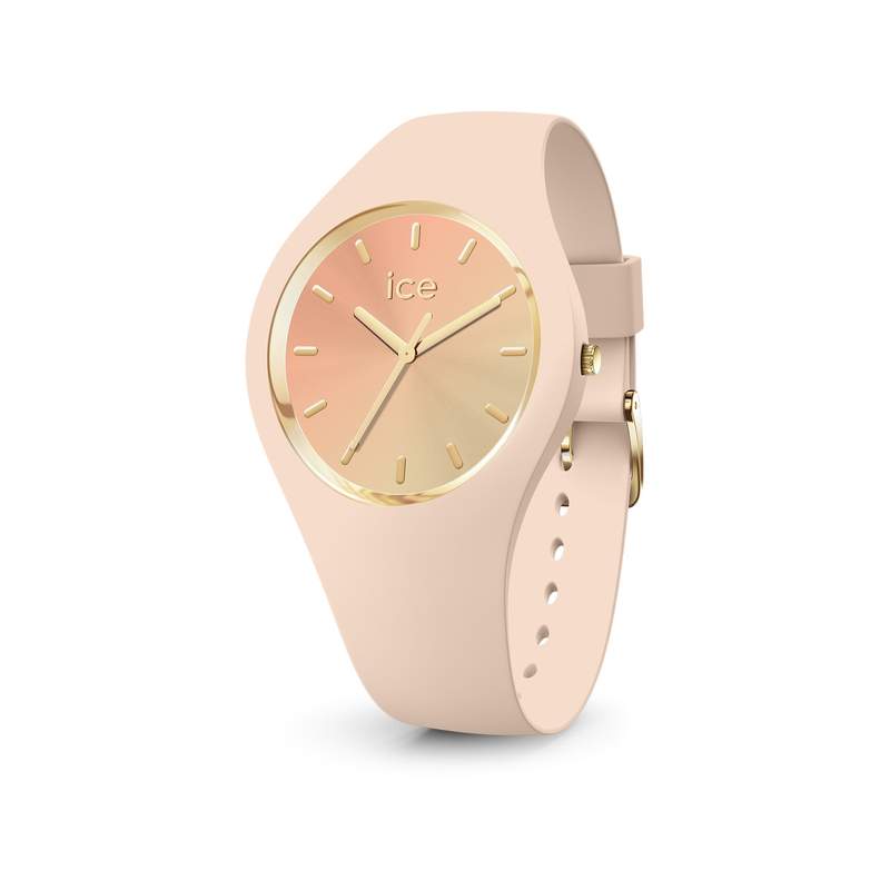 Montre Ice Watch femme  bracelet silicone rose - vue 1