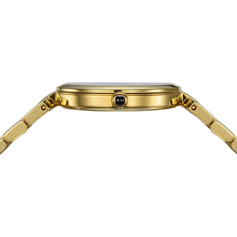 Balmain women's watch with yellow gold bracelet - view 2