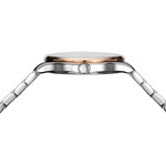 Balmain femme cadran nacre bracelet acier bicolore rose - vue 2