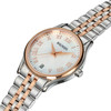 Balmain femme cadran nacre bracelet acier bicolore rose - vue VD1