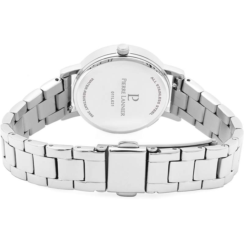 Montre Pierre Lannier femme bracelet acier - vue 3