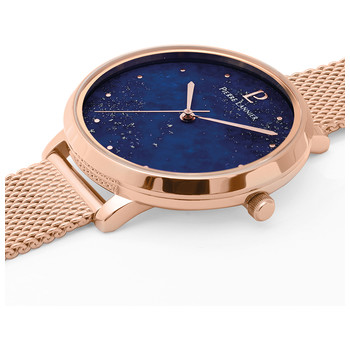 Montre Pierre Lannier femme acier doré rose