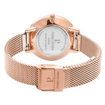 Montre Pierre Lannier femme acier doré rose - vue 3