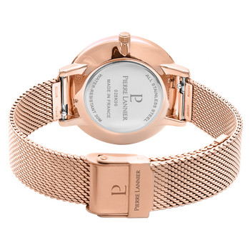 Montre Pierre Lannier femme acier doré rose