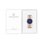 Montre Pierre Lannier femme acier doré rose - vue D2